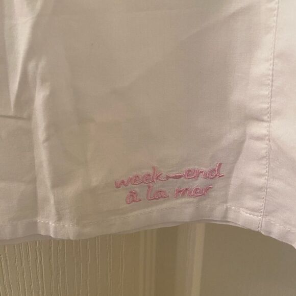 Week-End A La Mer Embroidered Caftan Tunic Beach Cover-Up Girls Size 23 Months - Picture 7 of 10